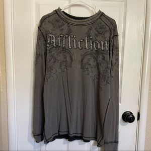 Long Sleeve Affliction T-shirt